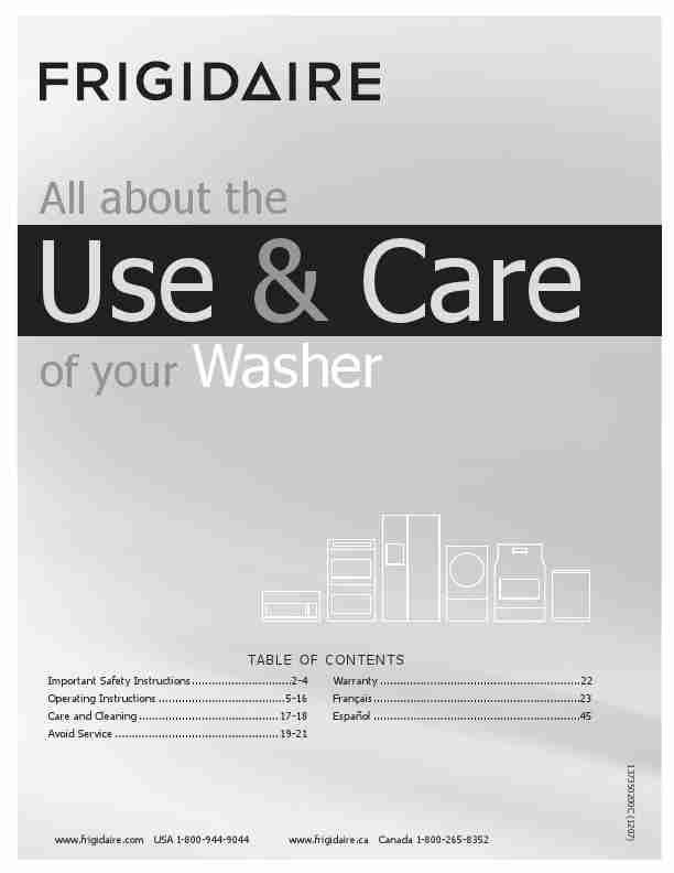Frigidaire Washer FAHE1011MW-page_pdf